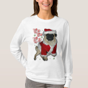 Santa mops tänder T-tröja T Shirt