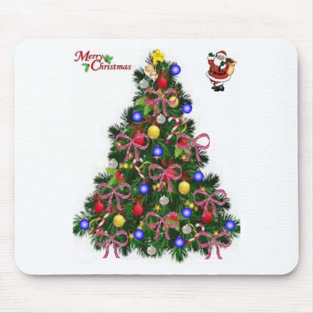 Santa Mouse Pad Musmatta (Framsidan)