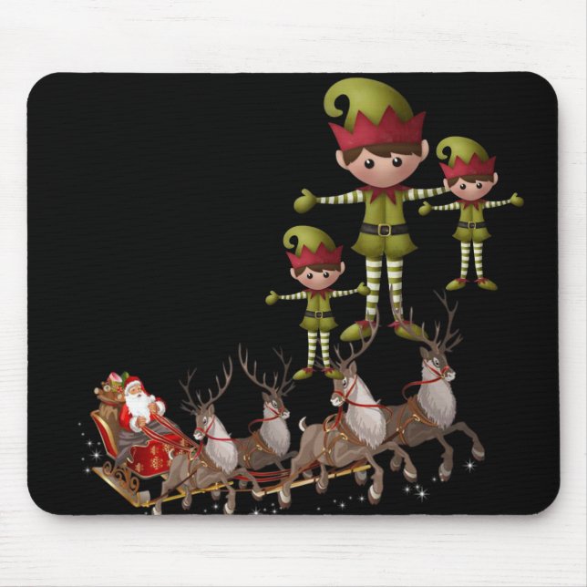Santa Mouse Pad Musmatta (Framsidan)