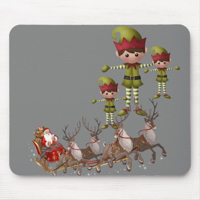 Santa Mouse Pad Musmatta (Framsidan)