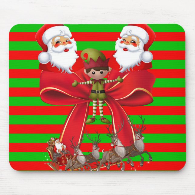 Santa Mouse Pad Musmatta (Framsidan)