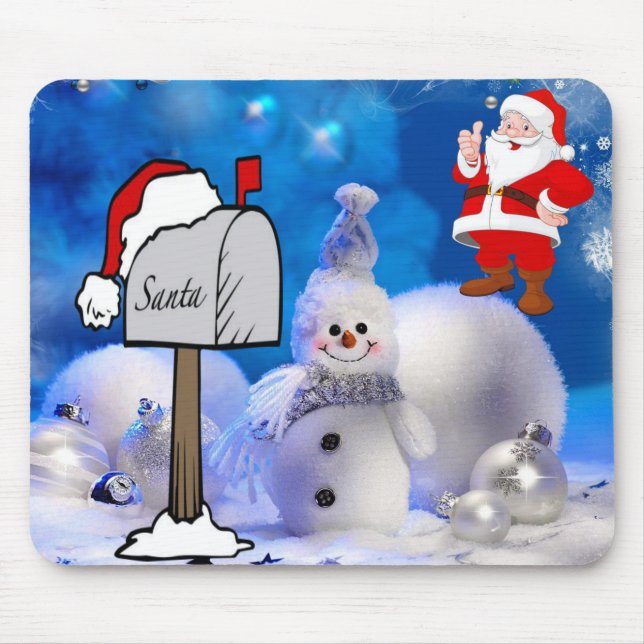 Santa Mouse Pad Musmatta (Framsidan)