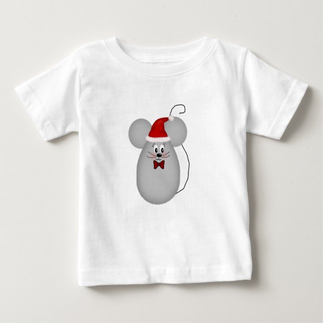 Santa Mouse Shirt Tee (Framsida)