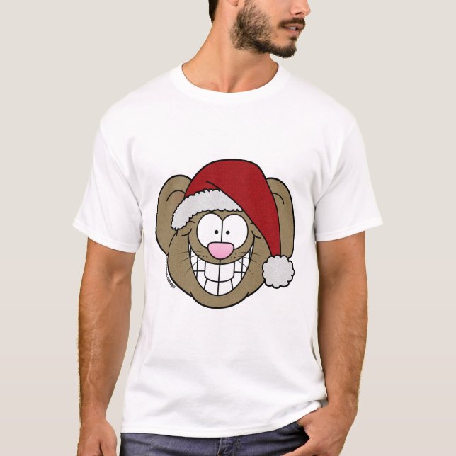 Santa Mouse T-shirt (Framsida)