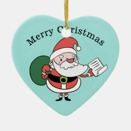 Santa & Mrs Claus anpassningsbar ornament