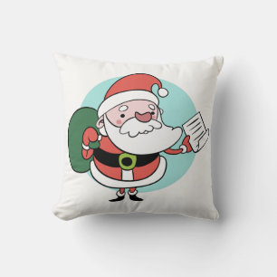 Santa & Mrs Claus dekorativ kudde
