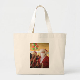 Santa & Mrs Claus God Firande - Festive Jumbo Tygkasse