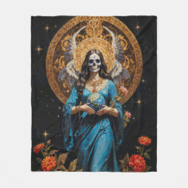 Santa Muerte Fleecefilt
