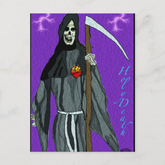 Santa Muerte Helg Vykort