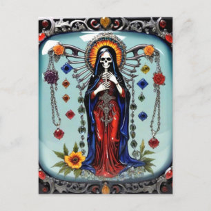 Santa Muerte (Heliga Döden) Vykort