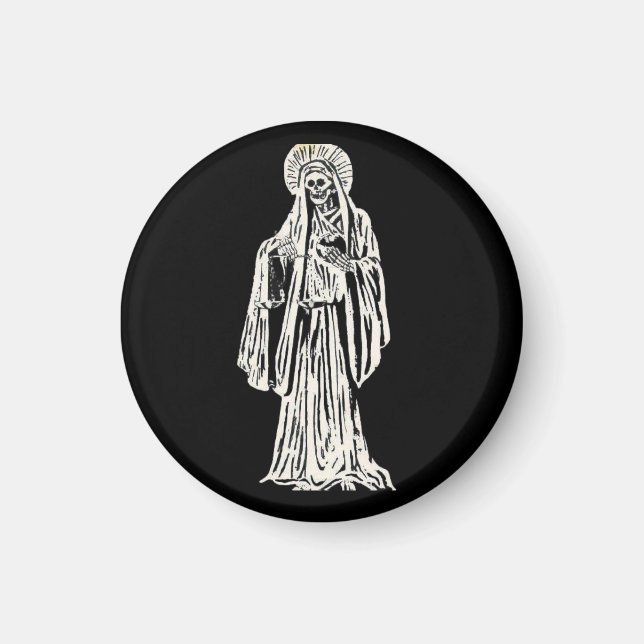 Santa Muerte Magnet (Framsidan)