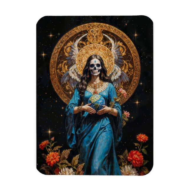 Santa Muerte Magnet (Vertikal)