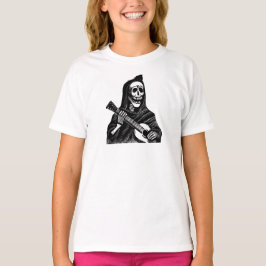 Santa Muerte med gitarren circa tidiga 1900s Tee