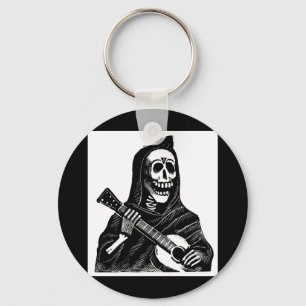 Santa Muerte (mexicansk grym Reaper) som leker Nyckelring