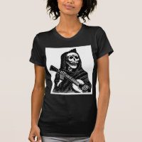 Santa Muerte (mexicansk grym Reaper) som leker