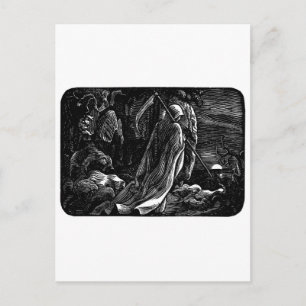 Santa Muerte (Mexikanska grimreglaget) Helg Vykort