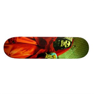 Santa Muerte Mini Skateboard Bräda 18,5 Cm
