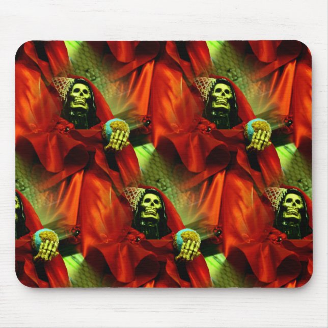 Santa Muerte Mousepad Musmatta (Framsidan)