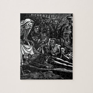 Santa Muerte och soldaten C. Mexico 1951 Pussel