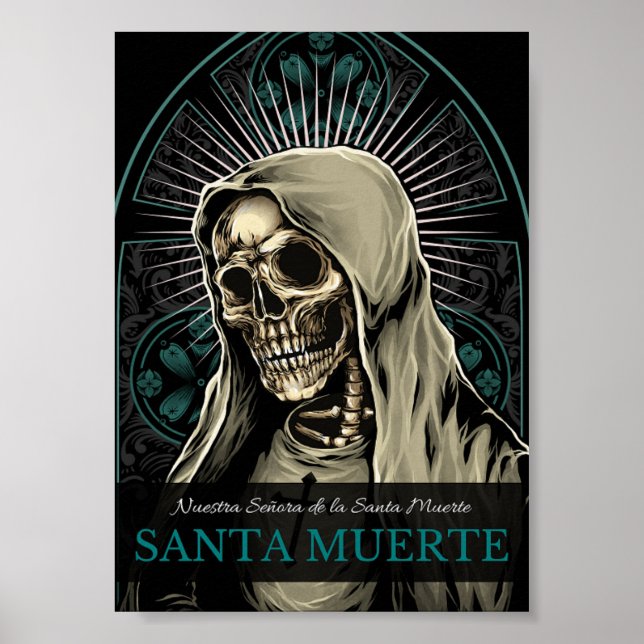 Santa Muerte Poster (Framsidan)
