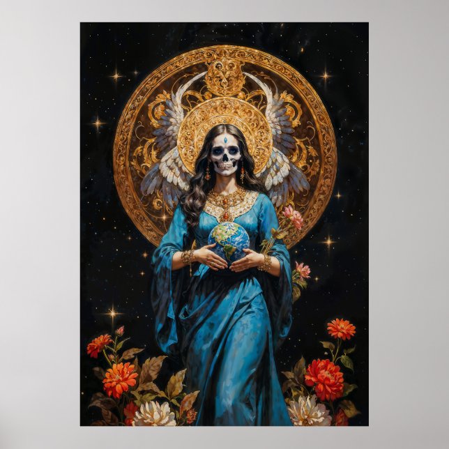 Santa Muerte Poster (Framsidan)