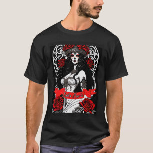 Santa Muerte Santa Catarina, den söta heligans död T Shirt