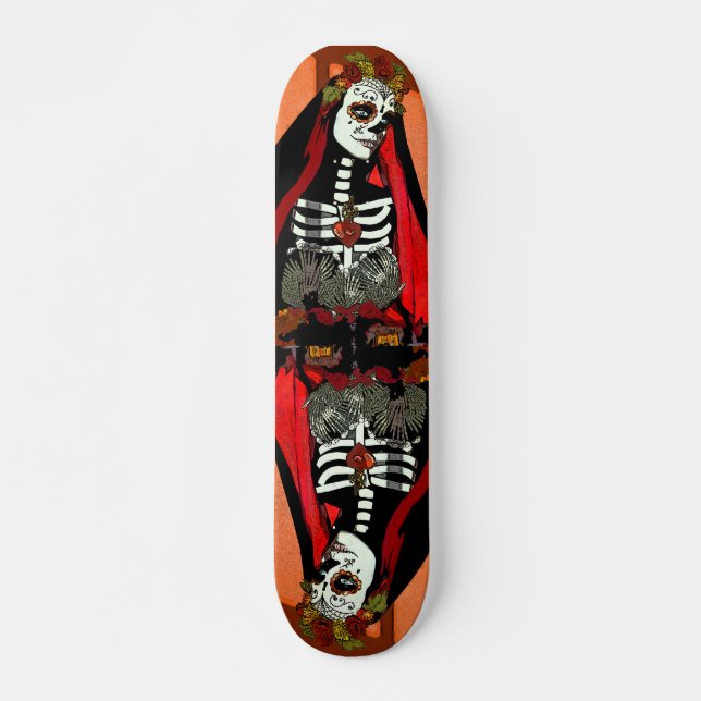 Santa Muerte Skateboard (Framsida)