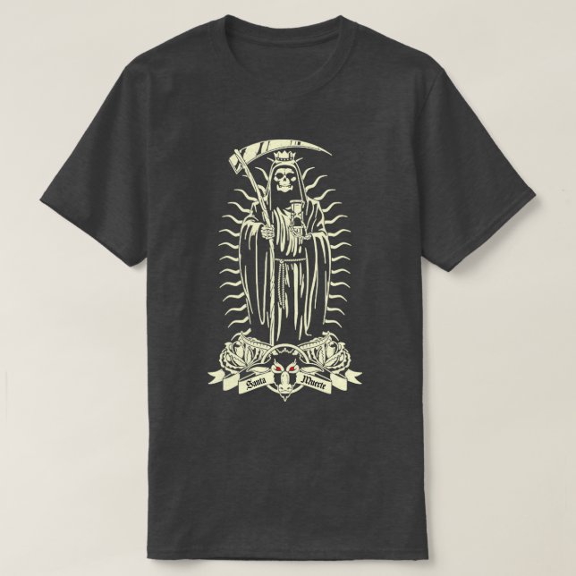 Santa Muerte T Shirt (Design framsida)