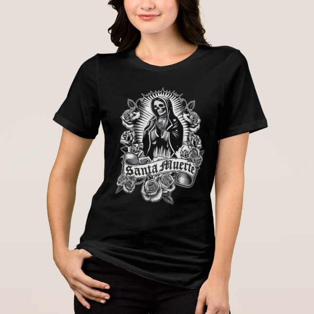 Santa Muerte T Shirt (Framsida)
