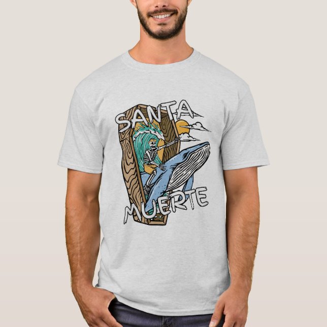 Santa Muerte T Shirt (Framsida)