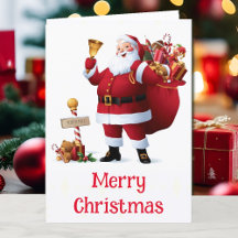 Santa Naughty Nice-julklapp Anpassa Namn