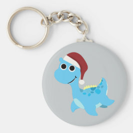Santa Nessie Nyckelring