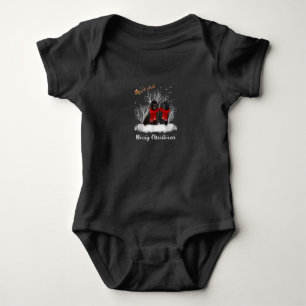 Santa Newfoundland par God jul Hund Gift T Shirt