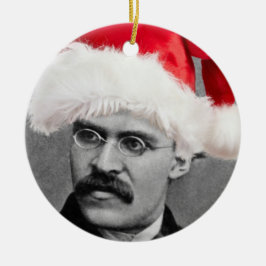 Santa Nietzsche Atheist Ornament