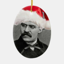 Santa Nietzsche-julprydnaden Julgransprydnad Keramik
