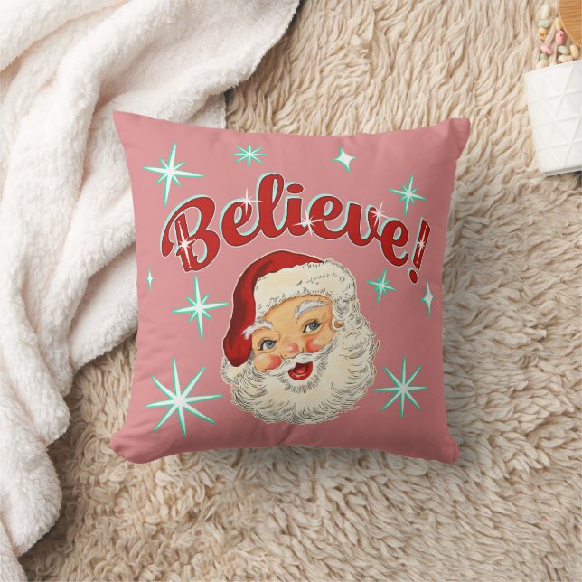 Santa No, 6 Believe Kudde (Filt)