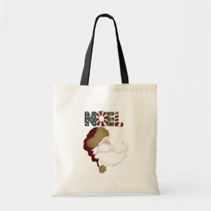 Santa Noel Helgdag T-shirts och presenter Tygkasse