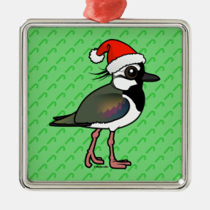 Santa nordlig Lapwing Julgransprydnad Metall