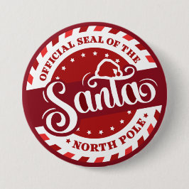 Santa North Pole Seal Knapp