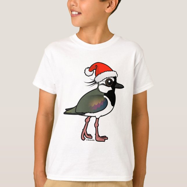 Santa Northern Lapwing T Shirt (Framsida)