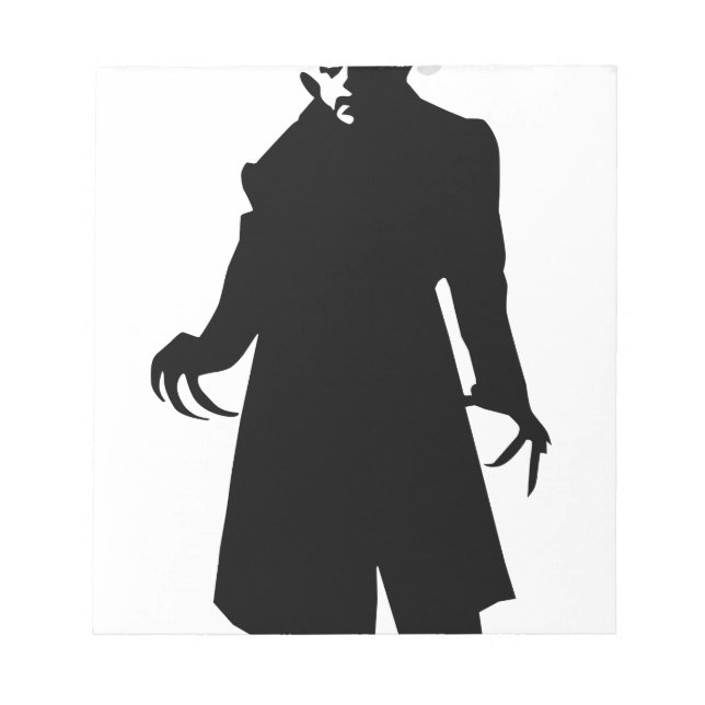 Santa nosferatu anteckningsblock (Framsida)