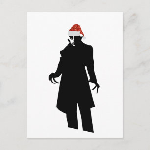 Santa nosferatu helg vykort