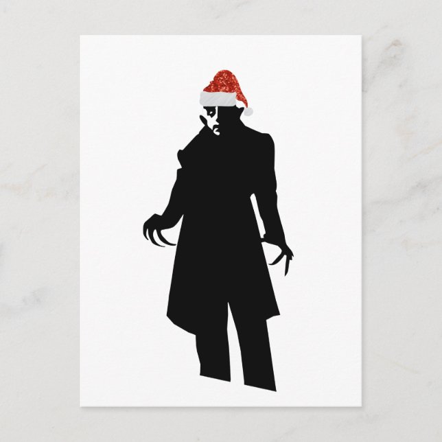 Santa nosferatu helg vykort (Framsida)