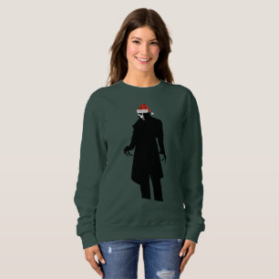 Santa nosferatu julafton livens sweatshirt t-shirt