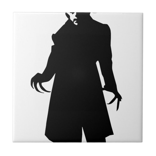 Santa nosferatu kakelplatta (Framsidan)