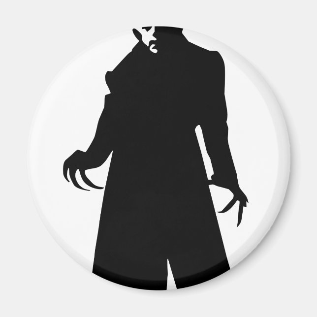 Santa nosferatu magnet (Framsidan)