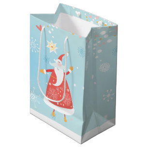 Santa n'Snögubbe Gift Bag