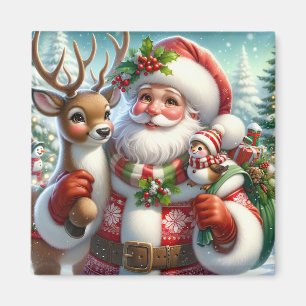 Santa och Assion Magnet