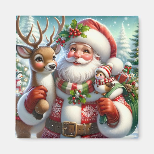 Santa och Assion Magnet (Framsidan)