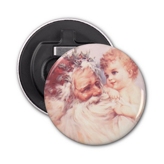 Santa och Baby Flasköppnare (Framsidan)